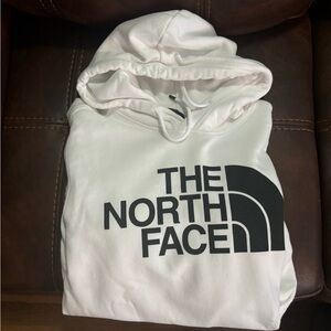 The North Face White and Black Hoodie